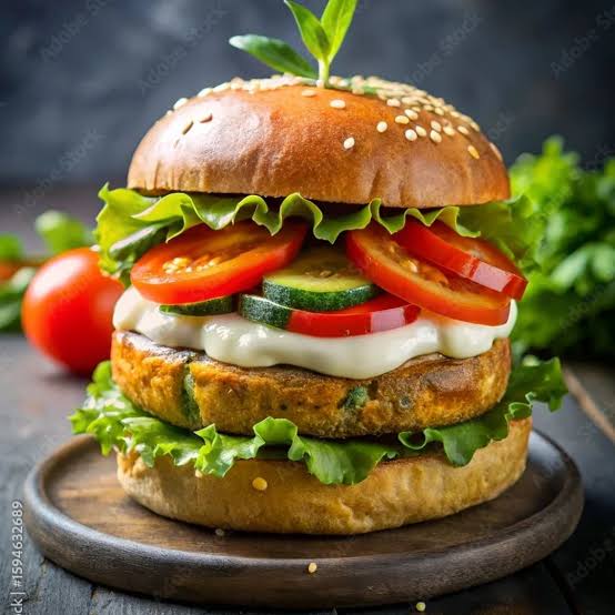 C3 Veg. Loaded Burger