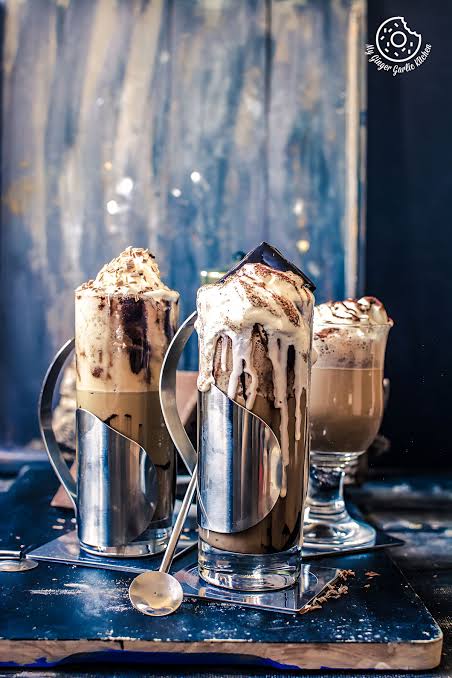 Extra Strong Cold Coffee with Ice Cream