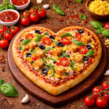 Special Heart Pizza